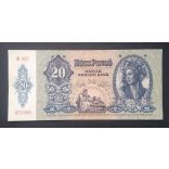 Hungary 20 Pengő 1941 XF