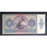 Hungary 20 Pengő 1941 F+