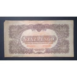 Hungary 100 Pengő 1944 F+