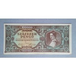 Magyarország 100000 Pengő 1945  VF