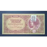 Hungary 10000 Pengő 1945 VF