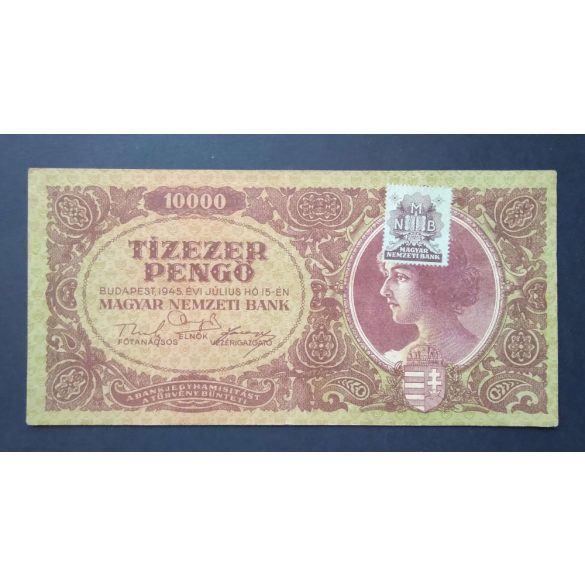 Hungary 10000 Pengő 1945 VF