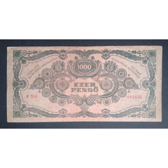 Hungary 1000 Pengő 1945 F 