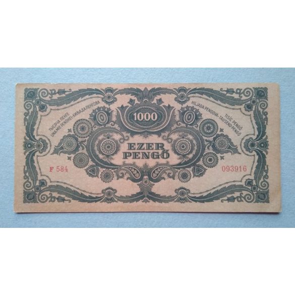Hungary 1000 Pengő 1945 VF