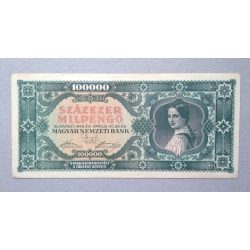 Hungary 100000 Milpengő 1946 XF