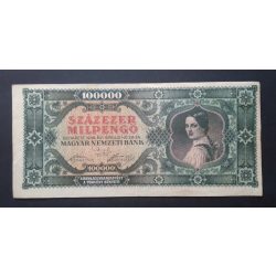 Hungary 100000 Milpengő 1946 VF