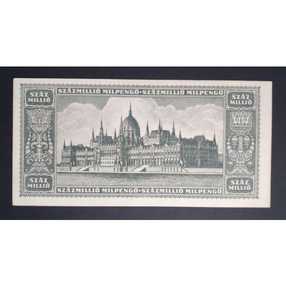 Hungary 100 Million Milpengő 1946 XF+