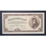 Hungary 100 Million Pengő 1946 VF+