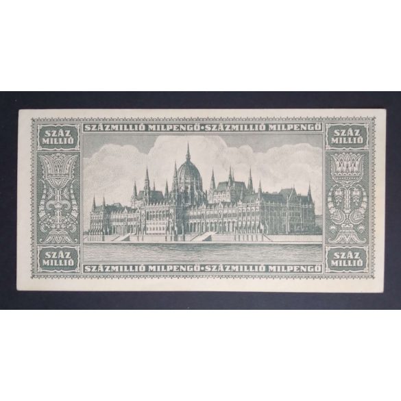 Hungary 100 Million Milpengő 1946 XF+