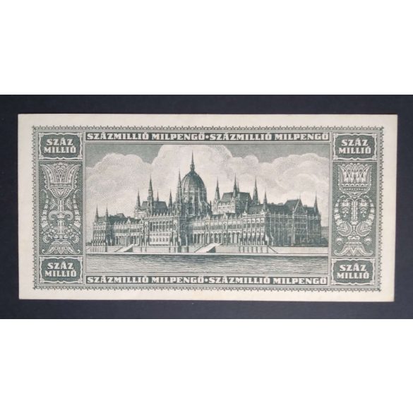 Hungary 100 Million Milpengő 1946 XF