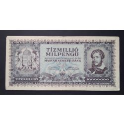 Hungary 10 Million Milpengő 1946 VF