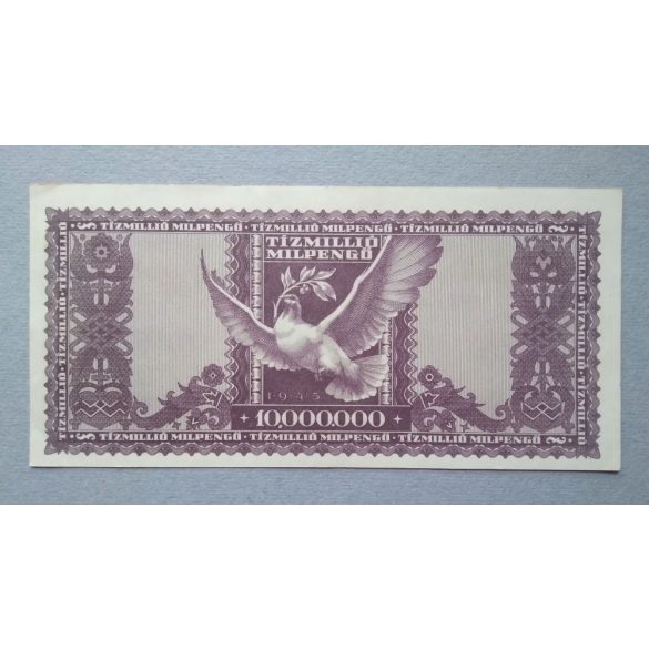 Hungary 10 Million Milpengő 1946 XF