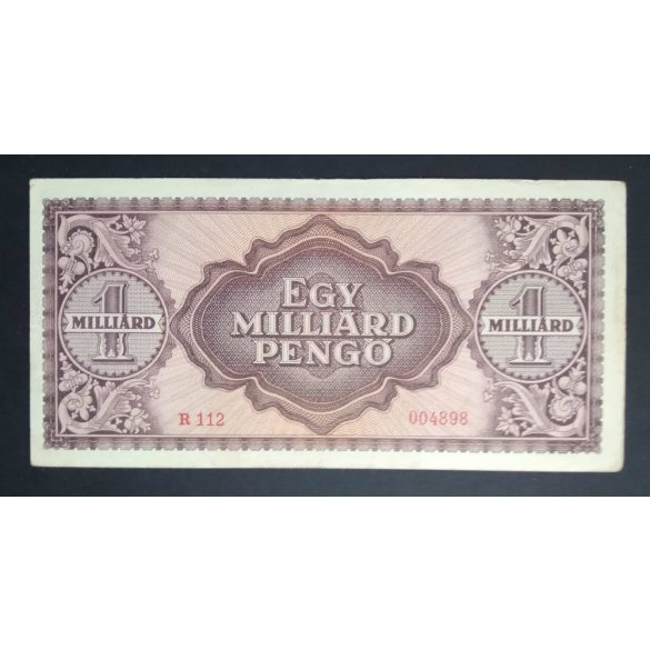 Hungary 1 Billion Pengő 1946 VF
