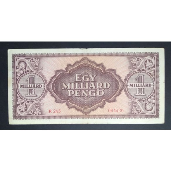 Hungary 1 Billion Pengő 1946 VF