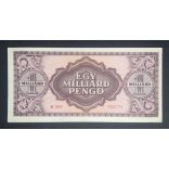 Hungary 1 Billion Pengő 1946 XF-