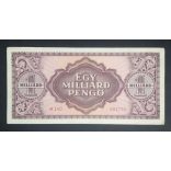 Hungary 1 Billion Pengő 1946 XF-