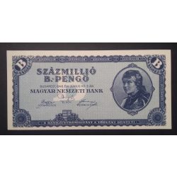 Hungary 100 million B.-Pengő 1946 - unfolded