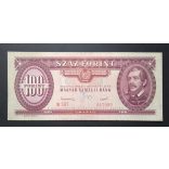 Hungary 100 Forints 1949 XF+