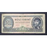 Hungary 20 Forints 1949 F
