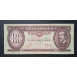 Hungary 100 Forints 1957 F+