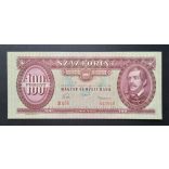 Hungary 100 Forints 1957 UNC-
