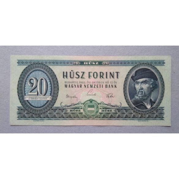 Hungary 20 Forints 1962 VF