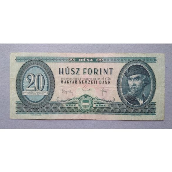 Hungary 20 Forints 1965 F