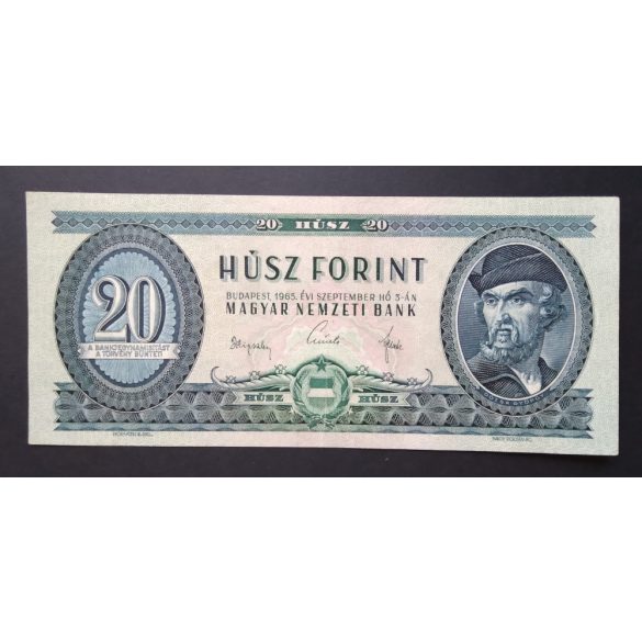 Hungary 20 Forints 1965 XF-