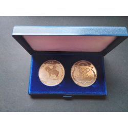   Hungary 2 x 500 HUF 1990 silver PP, commemorative coin, in gift box