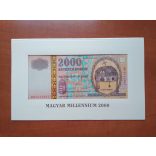 Hungary 2000 Forint 2000 UNC - in souvenir packaging