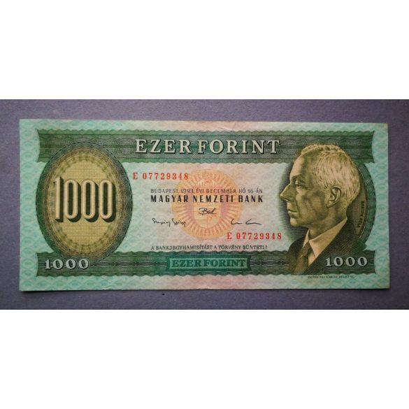 Magyarország 1000 Forint 1993 VF