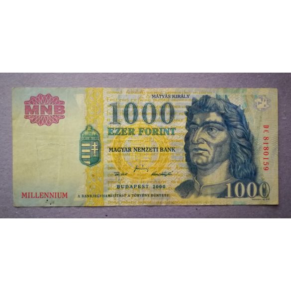 Magyarország 1000 Forint 2000 F