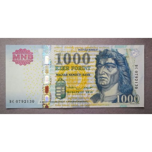 Hungary 1000 HUF 2015 UNC