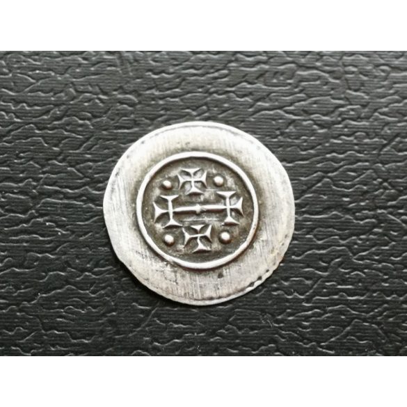 Magyarország II. Géza (1141-1162) dénár EH72 0,22 g ezüst