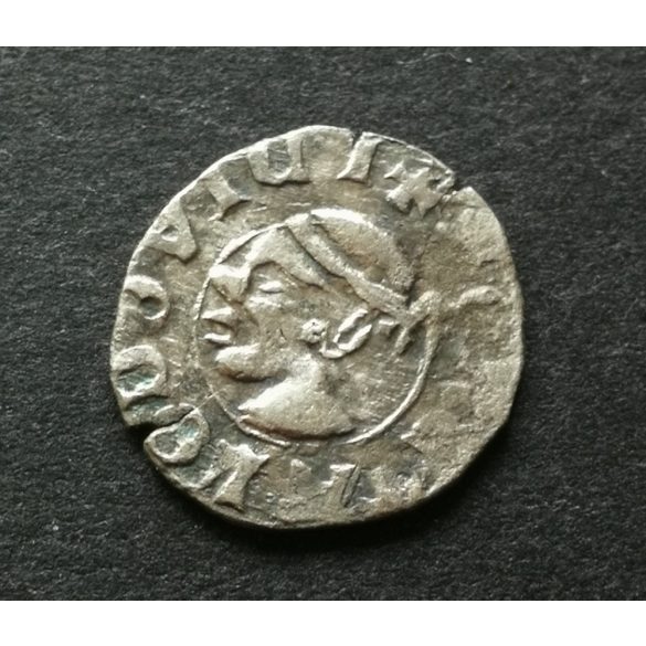 Hungary Louis I (1342-82) Denar silver