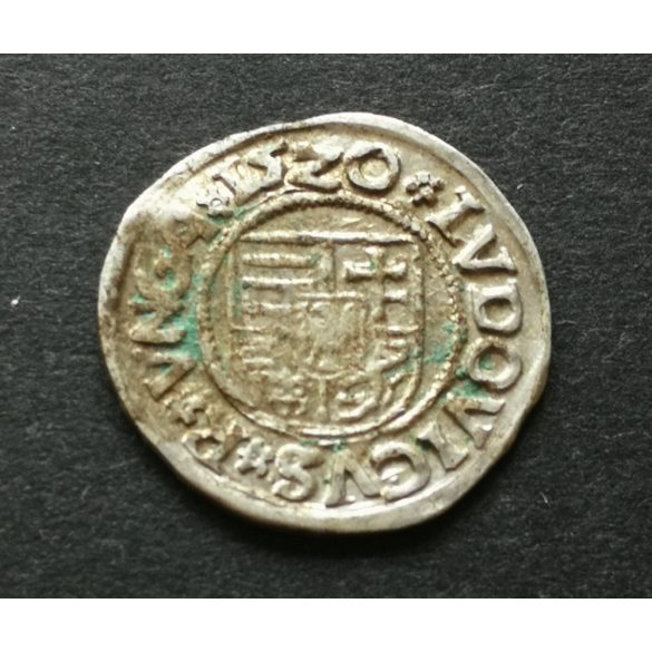 Hungary Lajos II (1516-1526) Denar 1520 silver