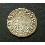 Hungary Ferdinand I (1526-64) Denar KB 1556 silver