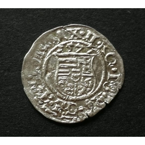 Hungary Miksa Dénár 1571 silver