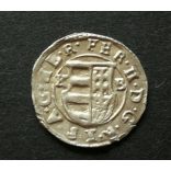 Magyarország II. Ferdinánd (1619-37) Dénár 1632 KB ezüst