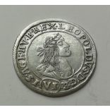 Magyarország I. Lipót (1657-1705) 6 Krajcár 1671 KB ezüst