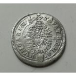 Austria Hungary Leopold I. (1657-1705) 15 Kreuzer 1678 KB silver