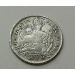 Magyarország 15 Krajcár Mária Terézia 1743 KB, ezüst