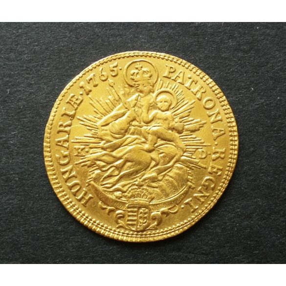 Hungary Maria Theresa Ducat 1765 gold 3.45 g KB