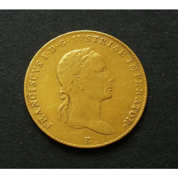 Hungary Ferenc I. Dukát 1833 gold 3.45 g E