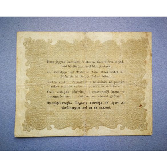 Hungary 10 Forint 1848 F