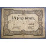 Magyarország Kossuth 2 Forint 1849 VG
