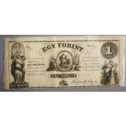 Hungary Kossuth 1 Forint 1852 XF