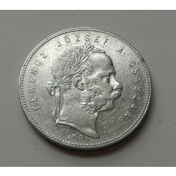 Magyarország Ferenc József 1 Forint 1869 KB, ezüst