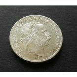 Hungary 1 HUF 1879 silver