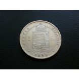Magyarország Ferenc József 1 Forint 1879 K.B. 12,3 g ezüst